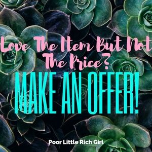 ‼️Love the item but not the price? Make an offer!!